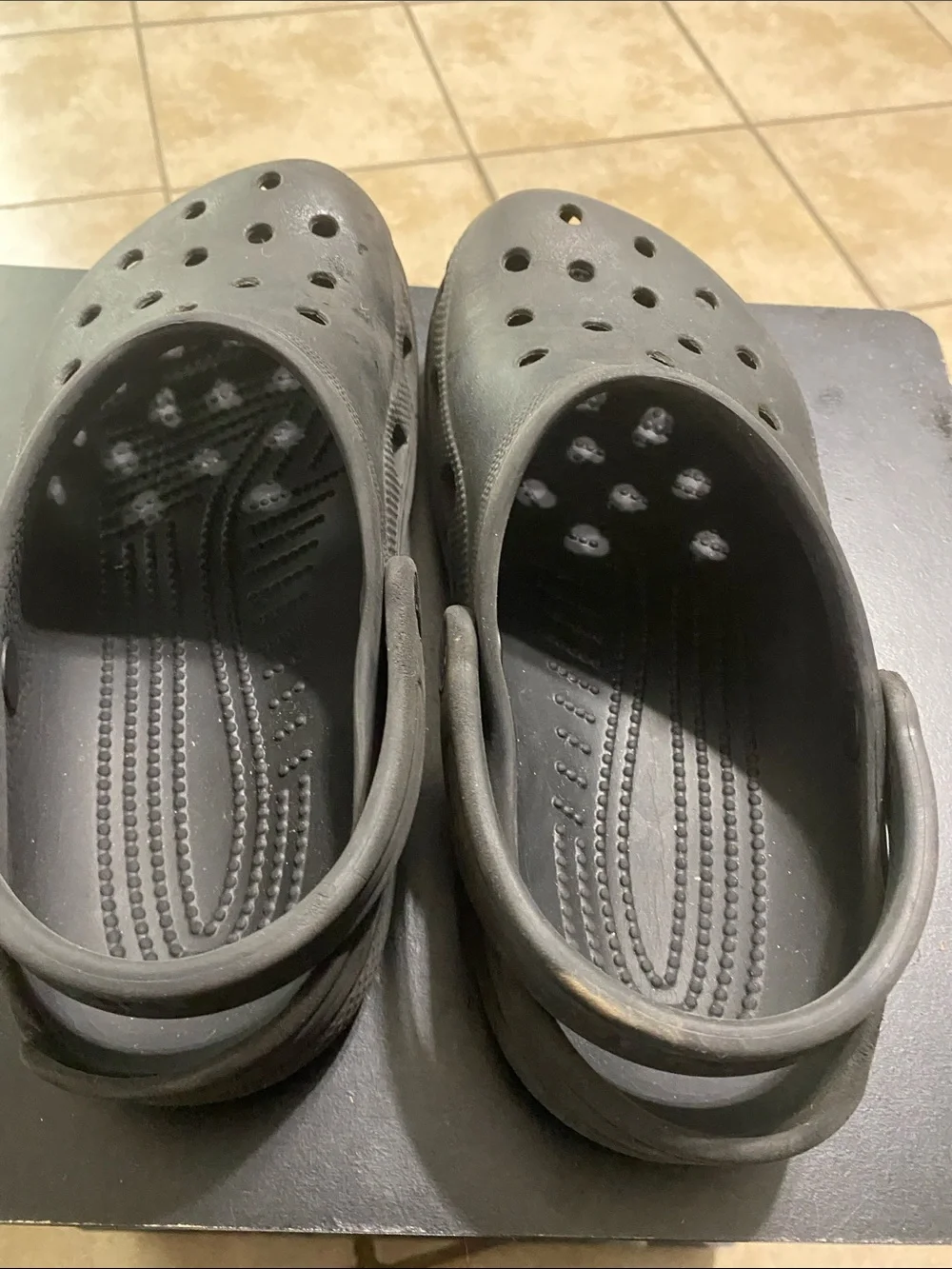 Black Classic Foam Crocs